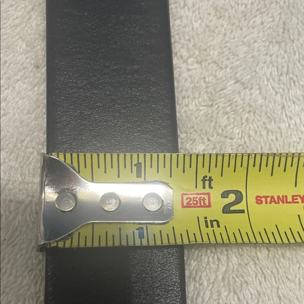 Banana Republic Leather Belt With Solid Brass Buckle